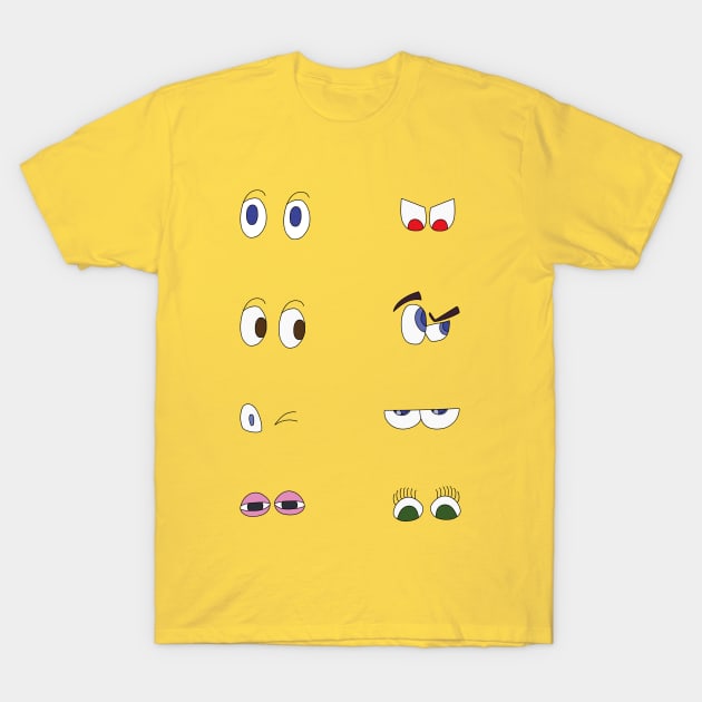 Eight Eyes Set Pack T-Shirt by DiegoCarvalho